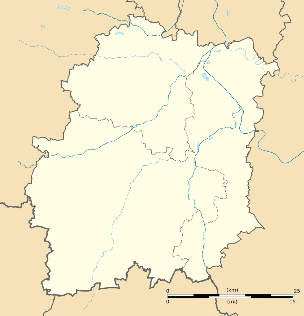 Carte administrative de l'Essonne, département 91